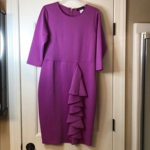 Purple MIDI Dress